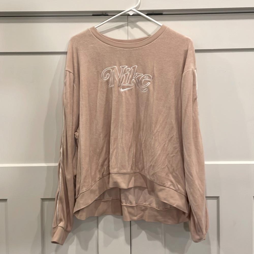 Women’s Nike retro Teri cloth pullover
